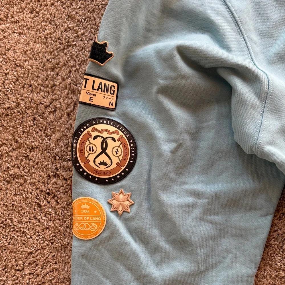 HELMUT LANG SOCIETAS HOODIE- TOPAZ - Picture 15 of 16